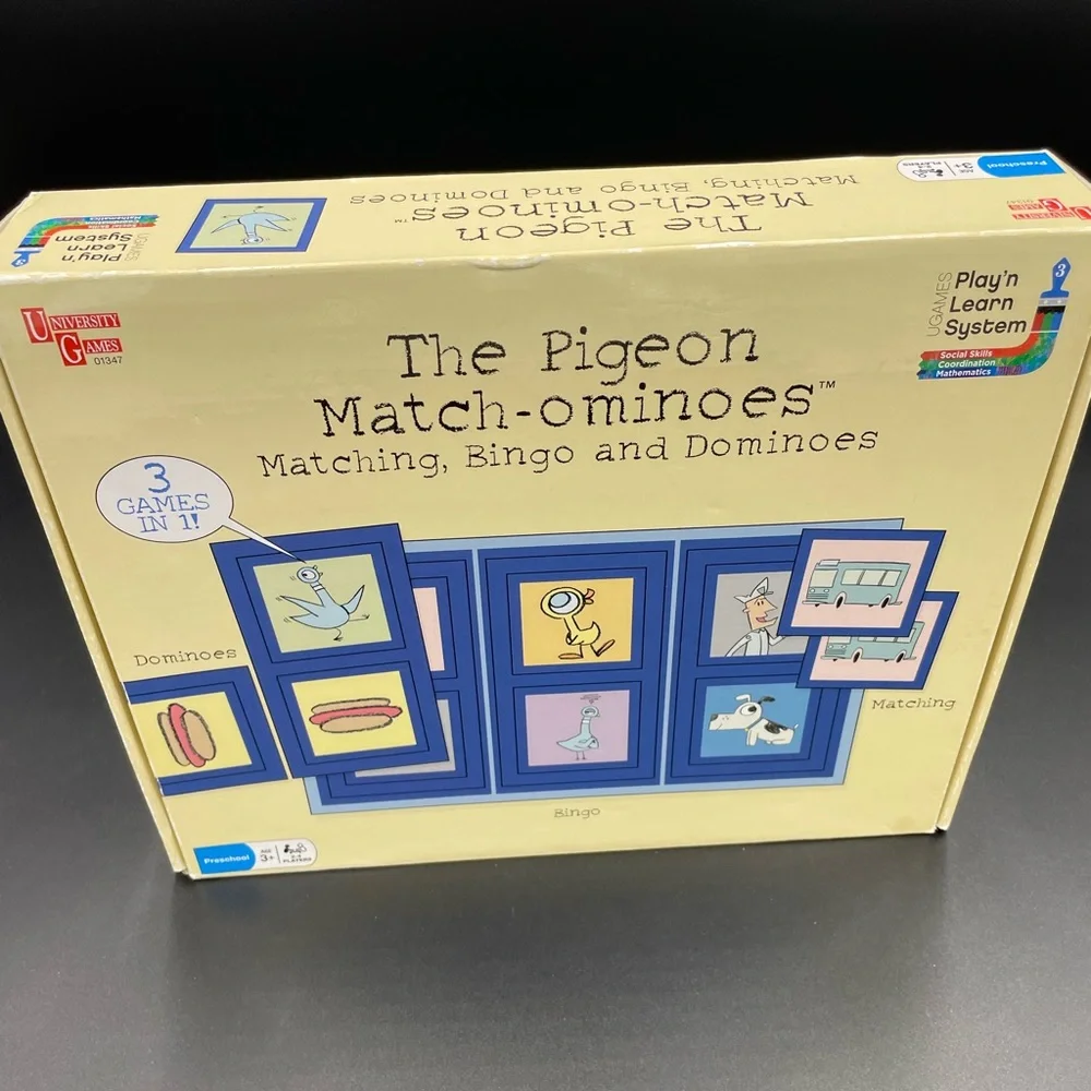 The pigeon match - ominoes matching bingo and dominoes Game